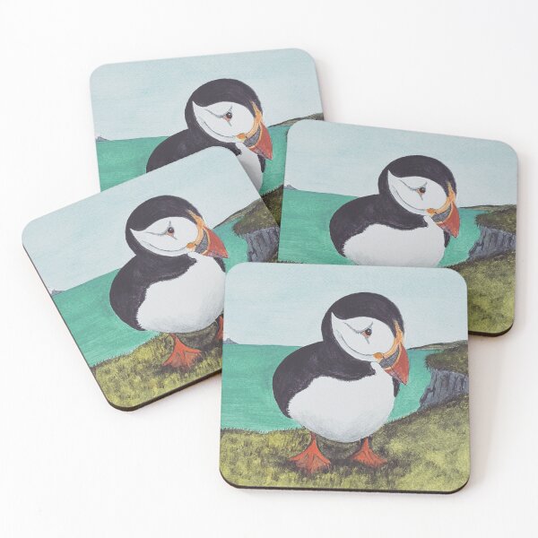 Item preview, Scottish Puffin (green) designed and sold by jobee75.