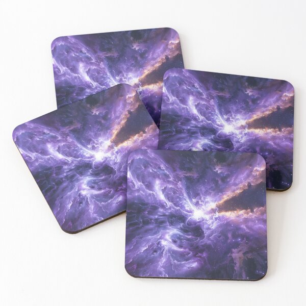 Item preview, Purple Nebula Cosmic Burst designed and sold by QuantumDrift.