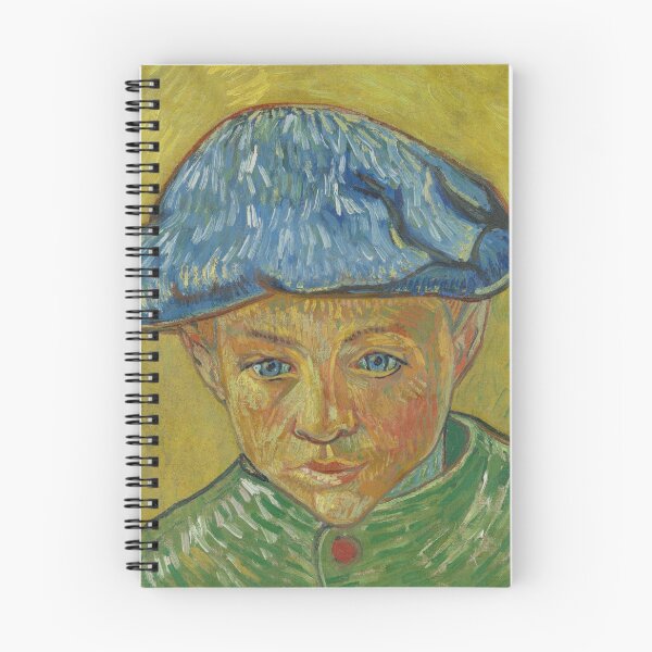 Item preview, Portrait of Camille Roulin by Vincent van Gogh: Expressive Post Impressionist Poster designed and sold by artofuniverse.