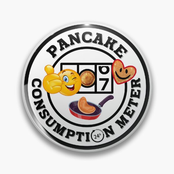 Item preview, Amusing Pancake Consumption Meter. designed and sold by MPC-Mince-Pies.