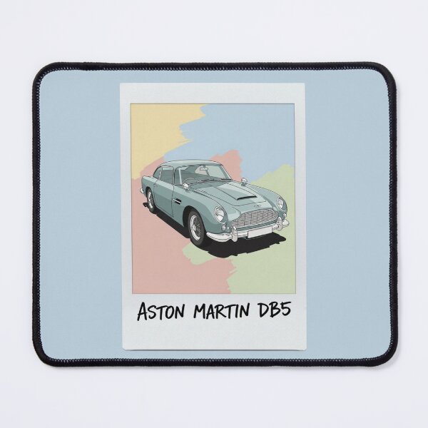 Item preview, Aston Martin DB5 Classic British Luxury Car Pastel Art Polaroid designed and sold by Motorline44.