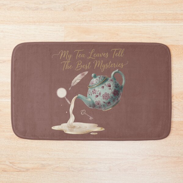 Item preview, My Tea Leaves Tell The Best Mysteries — Whimsical Cozy Reader Tee designed and sold by kosimazaki.