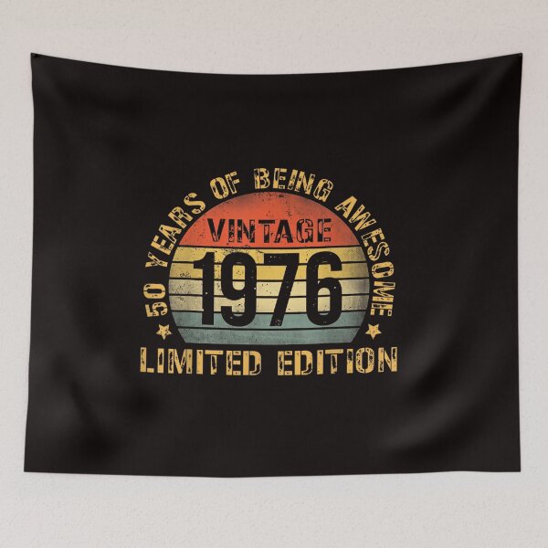 Item preview, Vintage 1976 50 Years of Being Awesome Limited Edition designed and sold by randomslife.