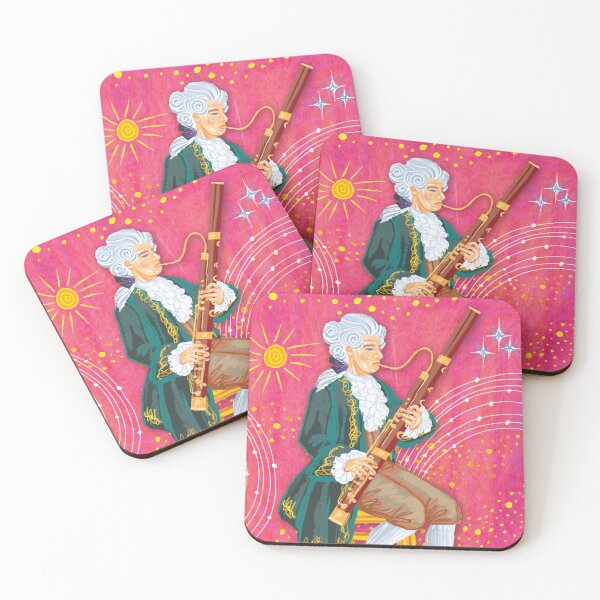 Item preview, Baroque classical musician bassoonist designed and sold by Bearlala.