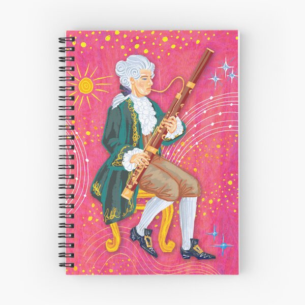 Item preview, Baroque classical musician bassoonist designed and sold by Bearlala.