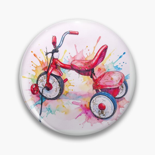 Item preview, Vintage Tricycle With Grass Clippings designed and sold by Vermont Gifts and Art.