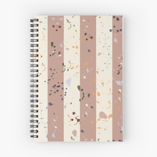 Item preview, Earth Tones Stripes & Artistic Paint Splatters designed and sold by Liliia-Ulizko.