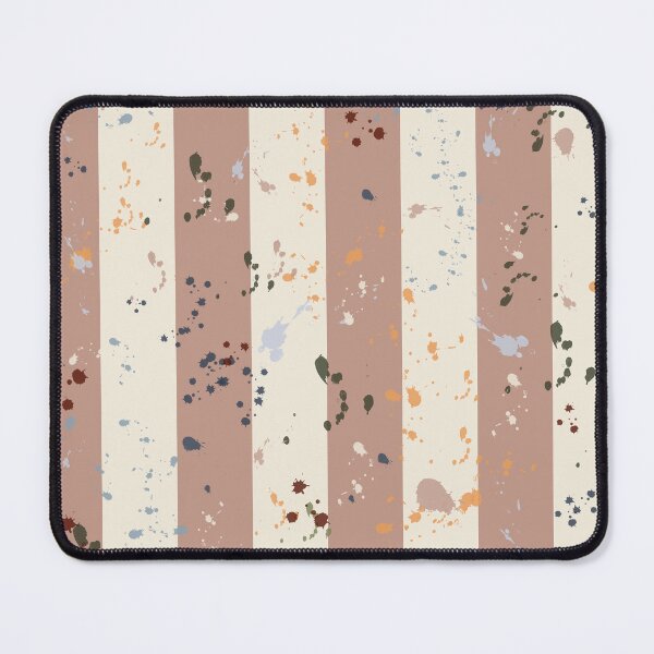 Item preview, Earth Tones Stripes & Artistic Paint Splatters designed and sold by Liliia-Ulizko.