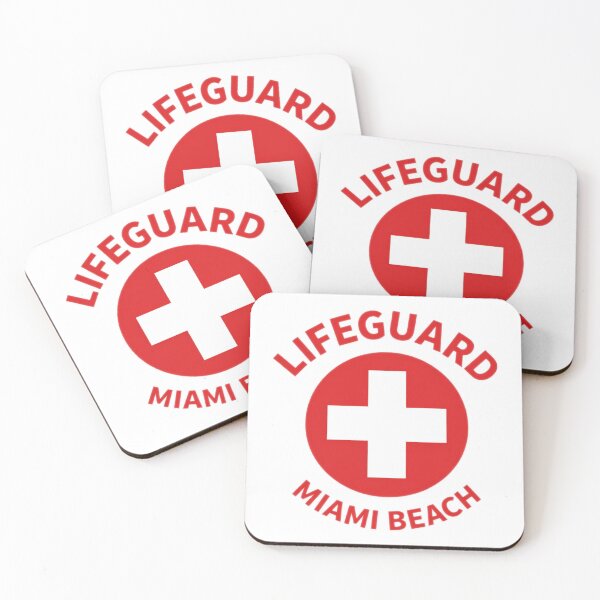 Item preview,  Lifeguard Miami Beach – Classic Rescue Emblem designed and sold by MysticOzzy.