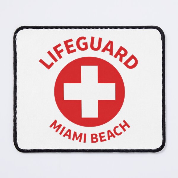 Item preview, Lifeguard Miami Beach – Classic Rescue Emblem designed and sold by MysticOzzy.