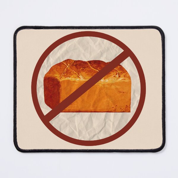Item preview, Celiacs Gluten Free No Bread No Wheat Sign designed and sold by Vileprint.