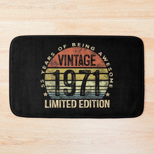 Item preview, Vintage 1971 55 Years of Being Awesome Limited Edition designed and sold by randomslife.