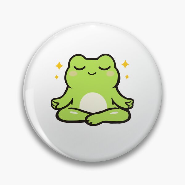 Item preview, Cute Meditation Frog Zen Mood designed and sold by OlhaDreamArt.