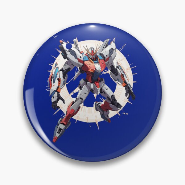 Item preview, Powerful Robot in Motion-Futuristic Style Mecha Design. designed and sold by LunaPrintCo.