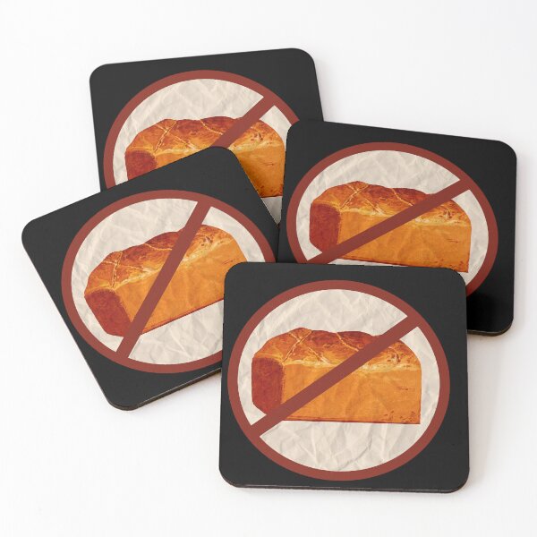 Item preview, Celiacs Gluten Free No Bread No Wheat Sign designed and sold by Vileprint.