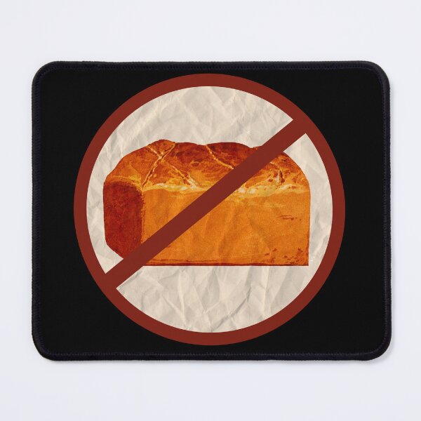 Item preview, Celiacs Gluten Free No Bread No Wheat Sign designed and sold by Vileprint.