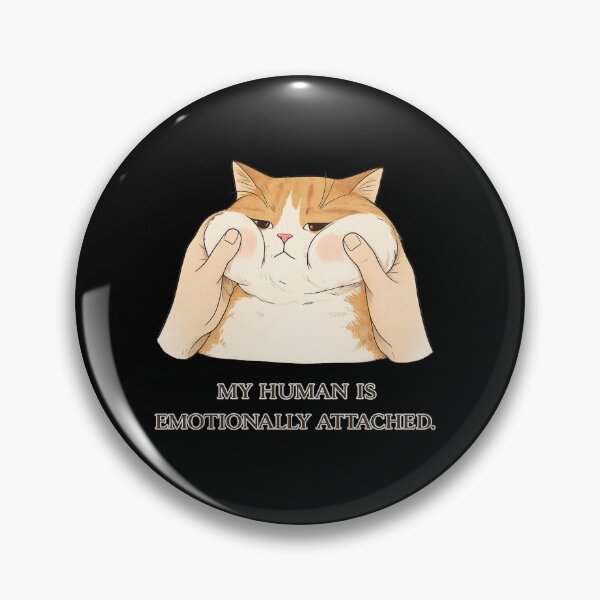 Item preview, My Human Is Emotionally Attached Cat Shirt  designed and sold by Safe Haven Pets.