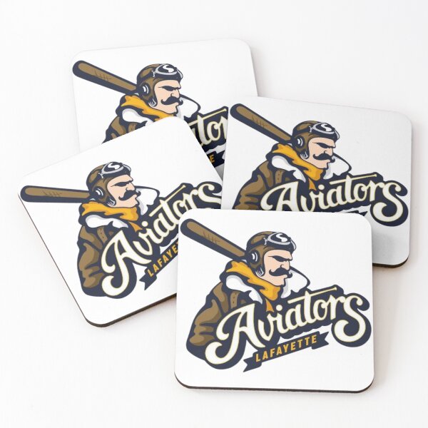 Artikelvorschau, Emblem des Baseballteams Aviators Lafayette entworfen und verkauft von Combatente.
