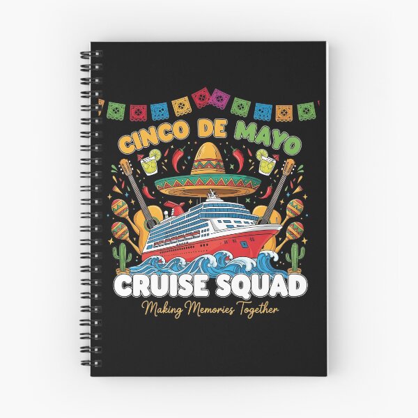 Item preview, Cinco De Mayo Cruise Squad – Funny Fiesta Trip Design designed and sold by viectory.