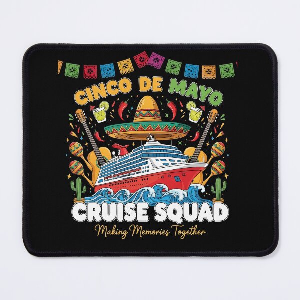Item preview, Cinco De Mayo Cruise Squad – Funny Fiesta Trip Design designed and sold by viectory.