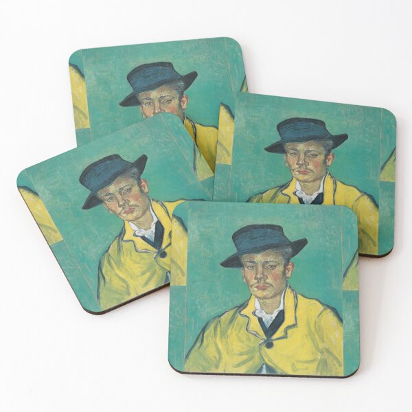 Item preview, Portrait of Armand Roulin by Vincent van Gogh: Post Impressionist Portrait Print designed and sold by artofuniverse.