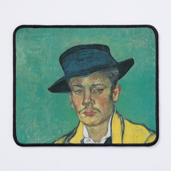 Item preview, Portrait of Armand Roulin by Vincent van Gogh: Post Impressionist Portrait Print designed and sold by artofuniverse.