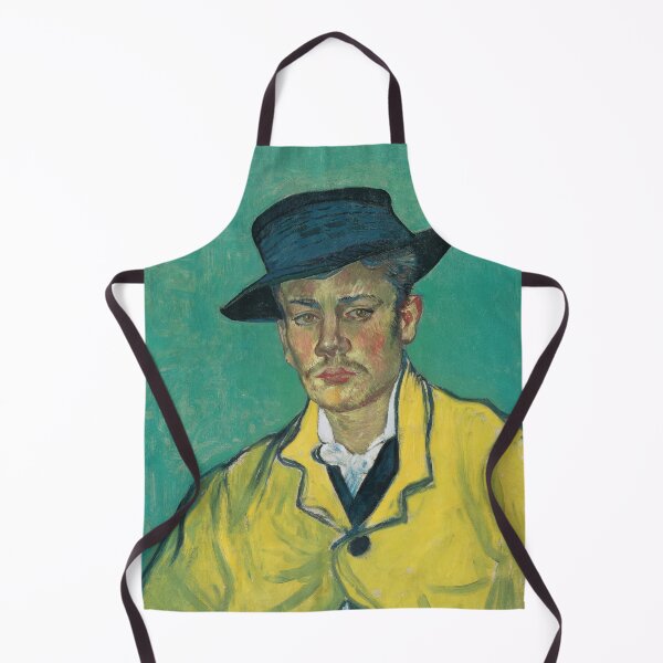 Item preview, Portrait of Armand Roulin by Vincent van Gogh: Post Impressionist Portrait Print designed and sold by artofuniverse.