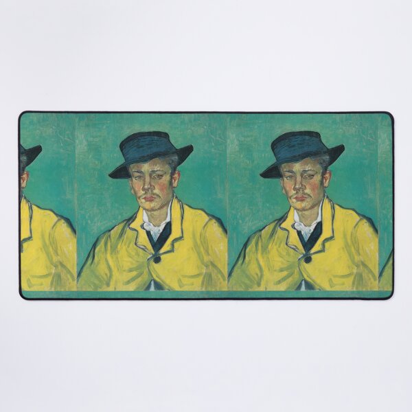 Item preview, Portrait of Armand Roulin by Vincent van Gogh: Post Impressionist Portrait Print designed and sold by artofuniverse.