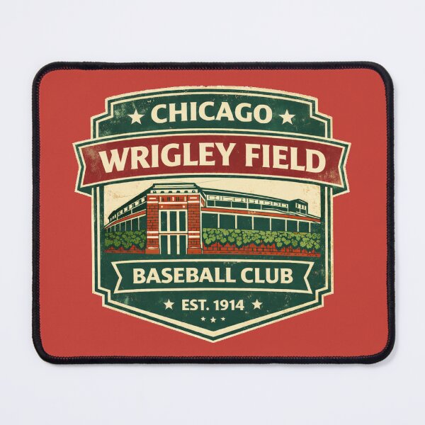 Item preview, Chicago Wrigley Field Vintage Baseball Badge Shirt,  Retro Ivy Ballpark Design designed and sold by GhostDawgs.