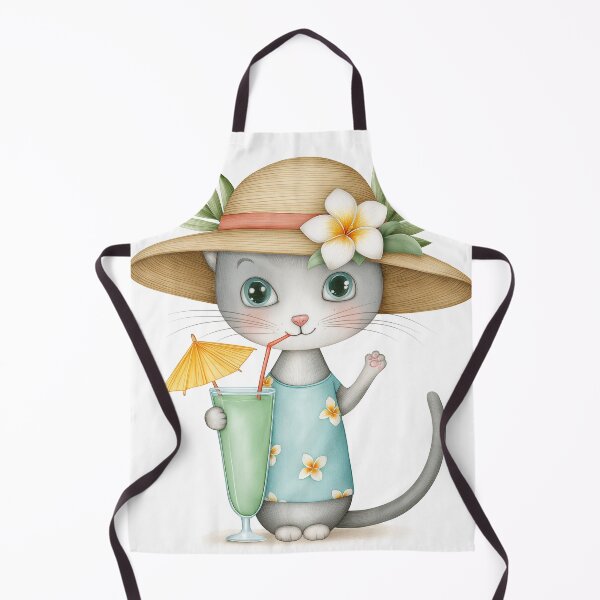 Item preview, Purr-fect Tropical Cat Cocktail Hour designed and sold by Venon28.