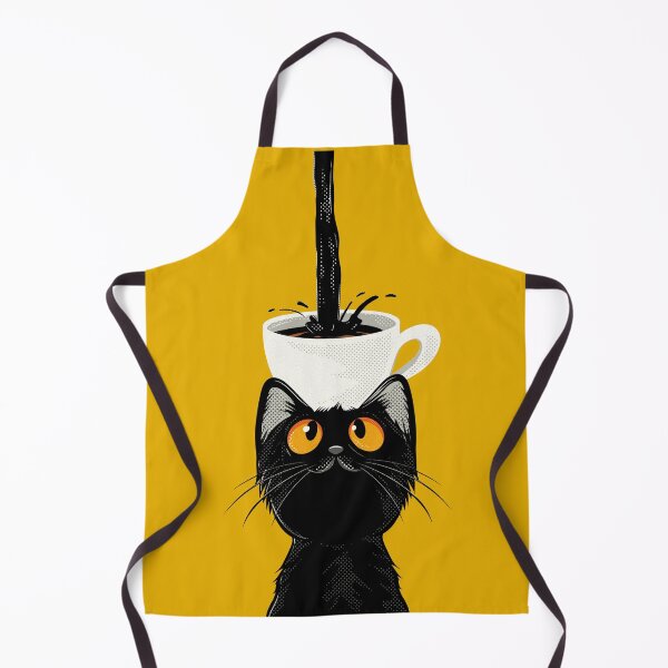 Item preview, Black Cat Coffee Purr-over designed and sold by danhoodstudio.