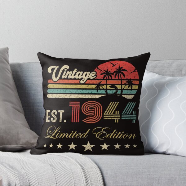 Item preview, Vintage 1944 Est Limited Edition Retro Sunset Birthday designed and sold by randomslife.