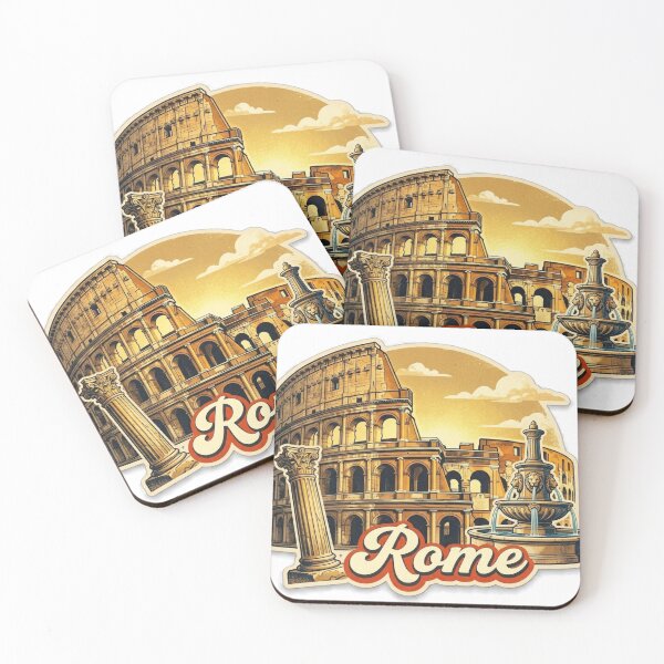 Item preview, Rome Vintage Retro Travel Design designed and sold by MIArt Studio.