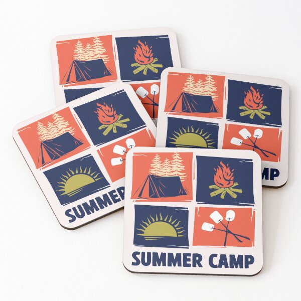 Item preview, Retro Summer Camp Adventure Badge Art designed and sold by TZAR WORKS.