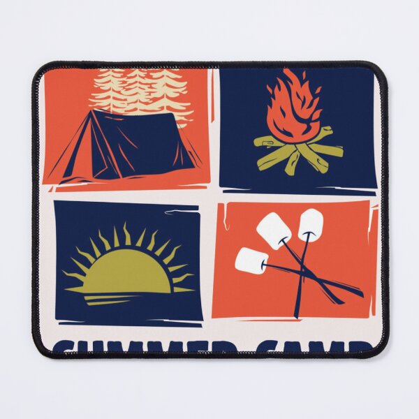 Item preview, Retro Summer Camp Adventure Badge Art designed and sold by TZAR WORKS.
