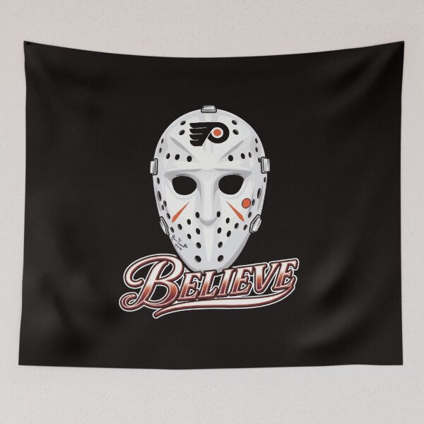 Item preview, Philadelphia Flyers Believe Hockey Goalie Mask designed and sold by malikromanie.