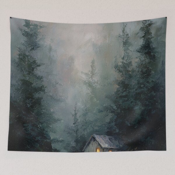 Item preview, Whispering Light Among Ancient Pines designed and sold by Venon28.