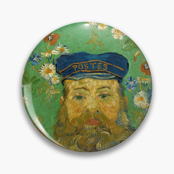 Item preview, Portrait of Joseph Roulin by Vincent van Gogh: Post Impressionist Art Print designed and sold by artofuniverse.