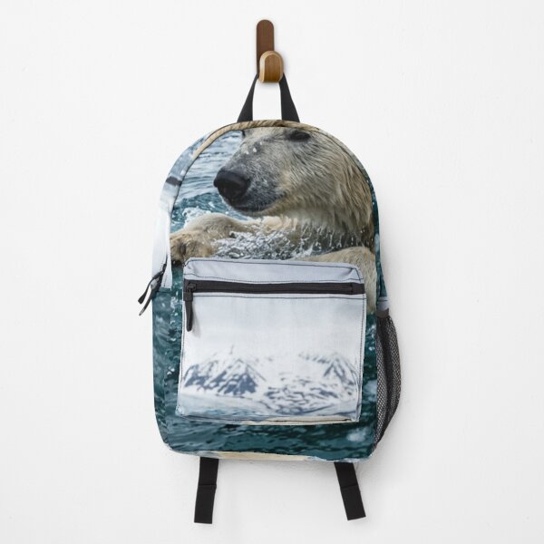 Item preview, Polar bear swimming. designed and sold by Malisa345.