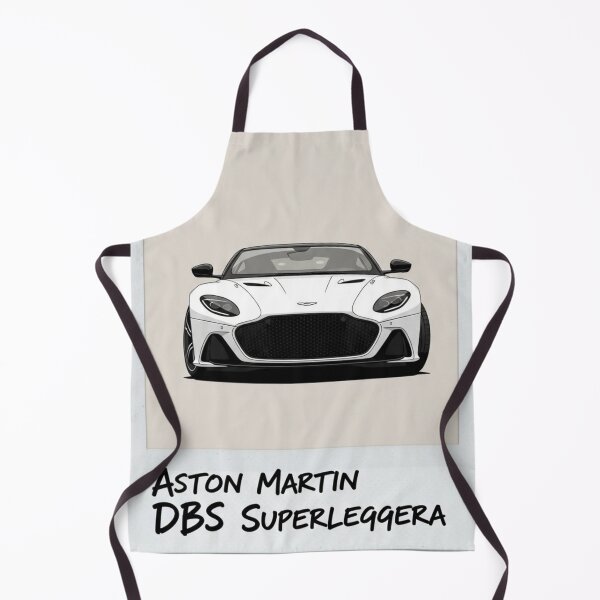 Item preview, Aston Martin DBS Superleggera White Modern Supercar Polaroid Art designed and sold by Motorline44.