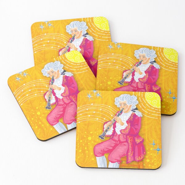 Item preview, Classical music, Baroque musician clarinet player designed and sold by Bearlala.