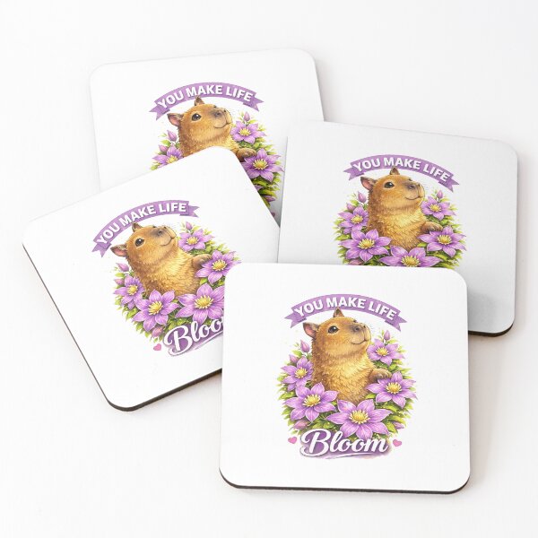 Item preview, Capybara You Make Life Bloom Gift Shirt designed and sold by vampbabe54.