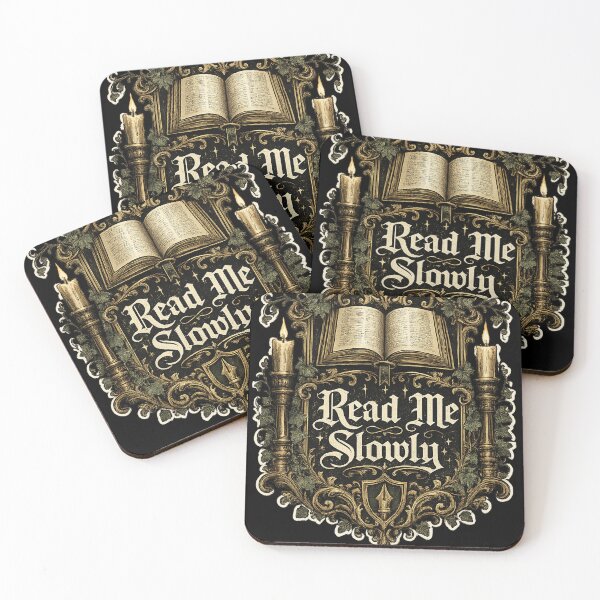 Item preview, Read Me Slowly Dark Academia designed and sold by merikthesecond.