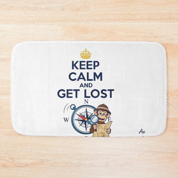 Item preview, Keep Calm and Get Lost designed and sold by Azar Awan.