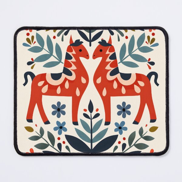 Item preview, Swedish Dala Horses, Floral Horses designed and sold by xiao xuans.