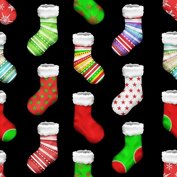 Artwork thumbnail, Christmas Pattern by hyperite