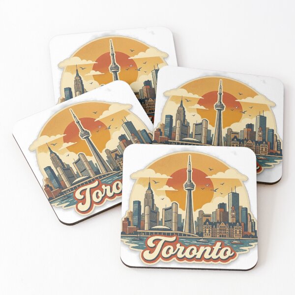 Item preview, Toronto Vintage Retro Travel Design designed and sold by MIArt Studio.
