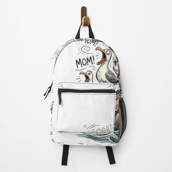Item preview, Funny Screaming Seagulls Calling 'MOM!' - Personalized Family Flock Design designed and sold by anasmovic.