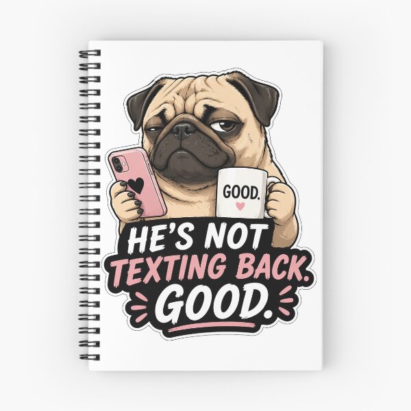 Item preview, Sassy Pug Single Era Energy designed and sold by Gentlestate.