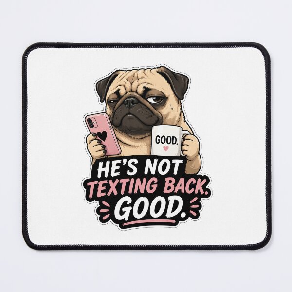 Item preview, Sassy Pug Single Era Energy designed and sold by Gentlestate.